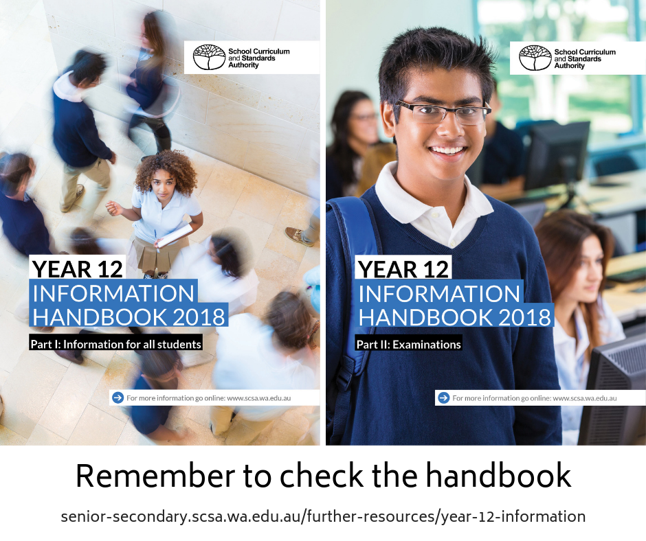 Year 12 Handbook 2018